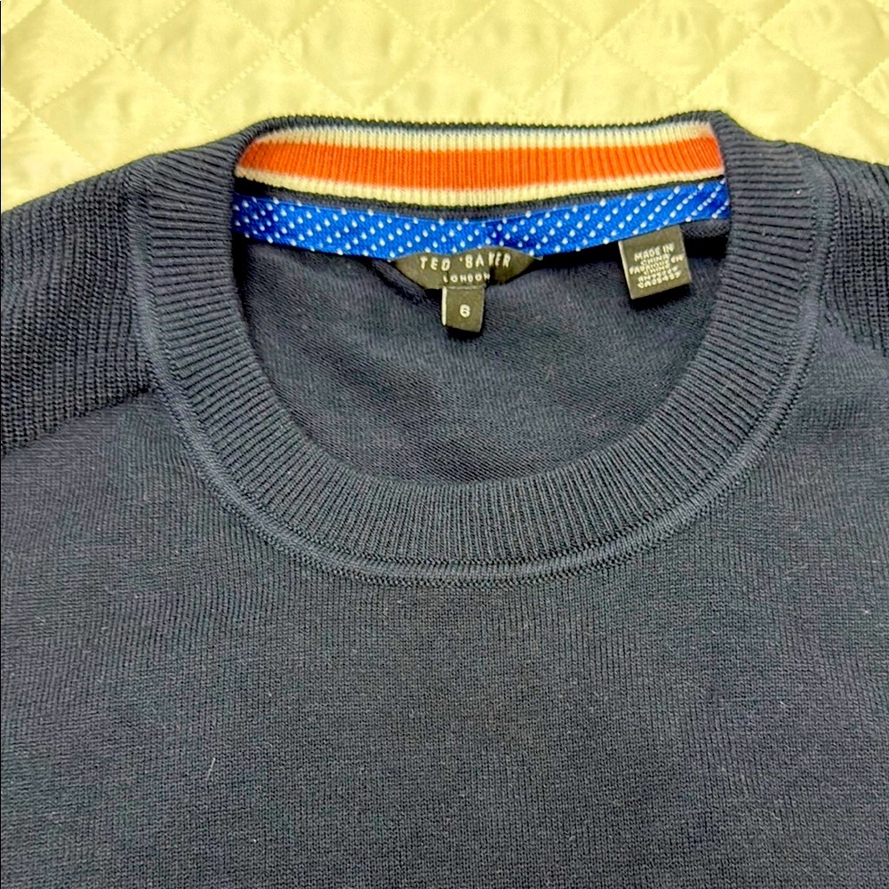 Ted Baker Men's Navy Sweater Size 6
